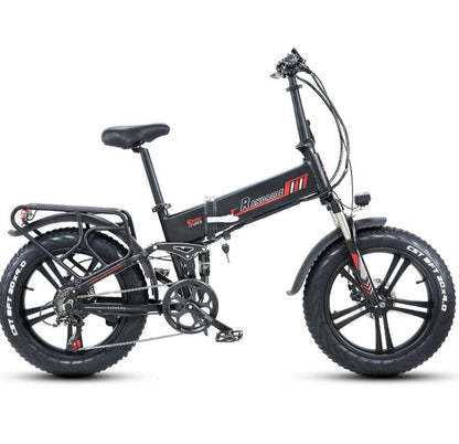 RANDRIDE Hummer - 1000W, 20AH Foldable Ebike with Shimano Hydraulic Brakes