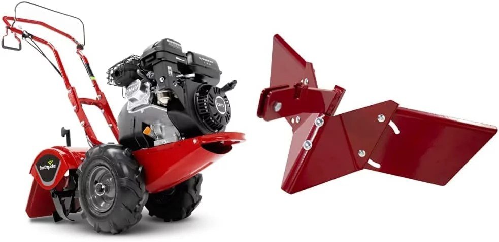Earthquake 33970 Victory Rear Tine Tiller, Powerful 212cc 4-Cycle Viper Engine