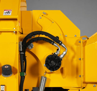 35hp 1000cc ZONSEN E-Start 8 inch Gas Powered Commerical Wood Chipper with Intelligent Hydraulic Feeding System , CROBA TX1000