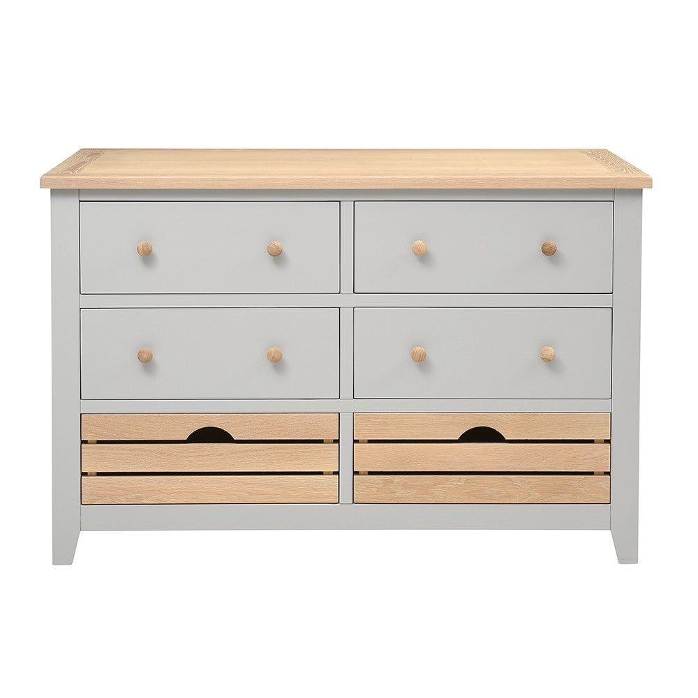 Chester Dove Grey Breakfast Bar Island and Stools Set