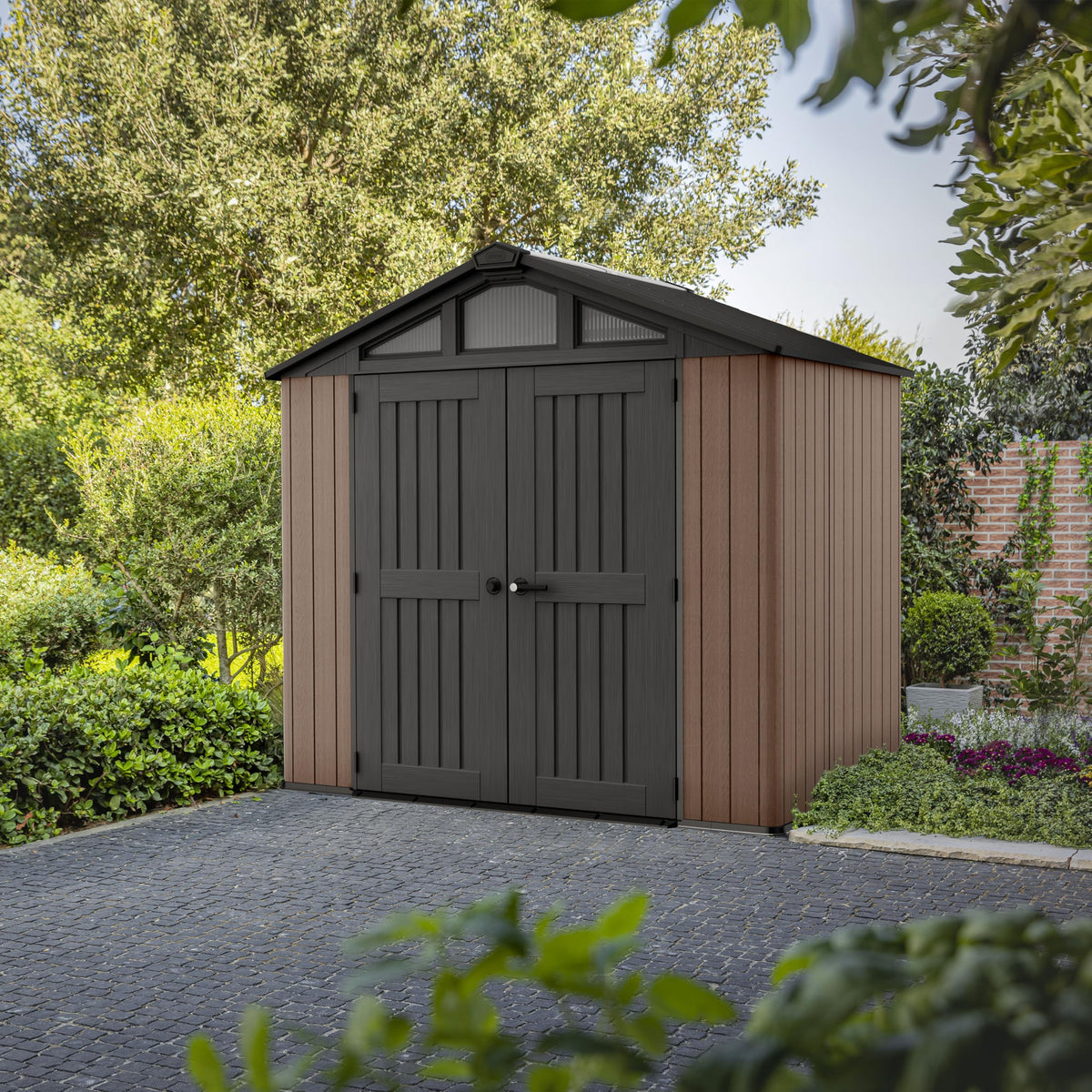 Keter 2.4 x 2.4 m Heavy Duty Outdoor Garden Storage Shed
