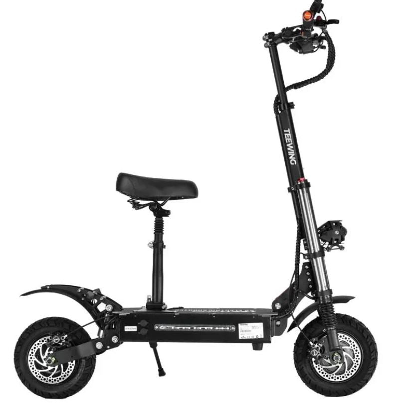 Teewing X5 Electric Scooter 6000w Dual Motor Electric Scooter for Adults Fast 55 mph 75 Miles Long Range