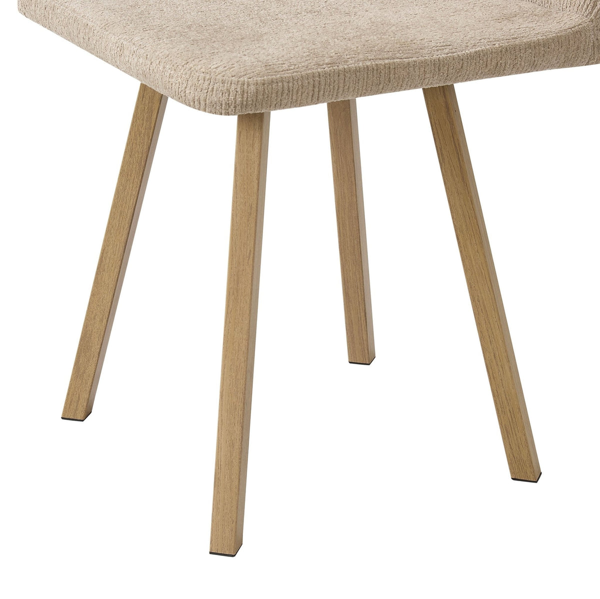 Ava Space Saver 4 Seater Dining Table and Chairs - Mushroom