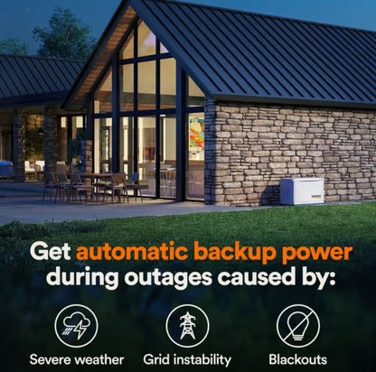 Generac Guardian 14kW Home Generator, Transfer Switch & WiFi Monitoring, Guardian Series