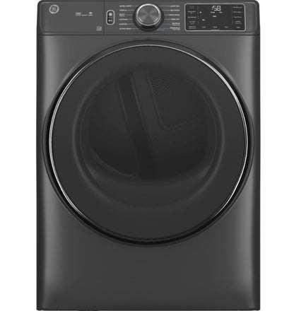 GE® ENERGY STAR® 7.8 cu. ft. Capacity Smart Front Load Electric Dryer with Steam and Sanitize Cycle