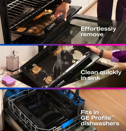 GE Profile™ ENERGY STAR® 30" Smart Slide-In Induction and Convection Range with No Preheat Air Fry and EasyWash™ Oven Tray