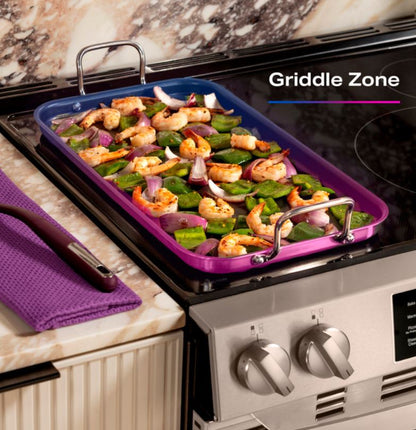 GE Profile™ ENERGY STAR® 30" Smart Slide-In Induction and Convection Range with No Preheat Air Fry and EasyWash™ Oven Tray