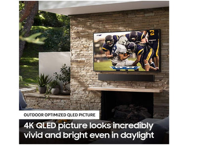 65-inch Class QLED 4K The Terrace Partial Sun Outdoor, Direct Full Array 16x, Quantum HDR 32x, Weatherproof, Wide Viewing Angle Smart TV w/ Alexa Built-in (QN65LST7TAFXZA, Latest Model)