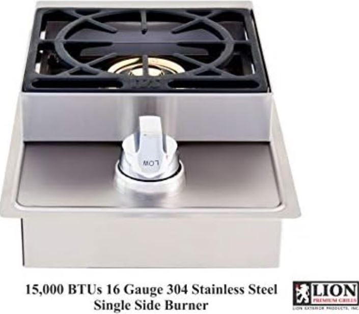Lion Premium Grills L90000 40-Inch Built-In Commercial Stainless Steel Natural Gas Grill