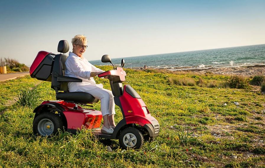 Afikim Afiscooter S4 HD All-Terrain Bariatric Mobility Scooter