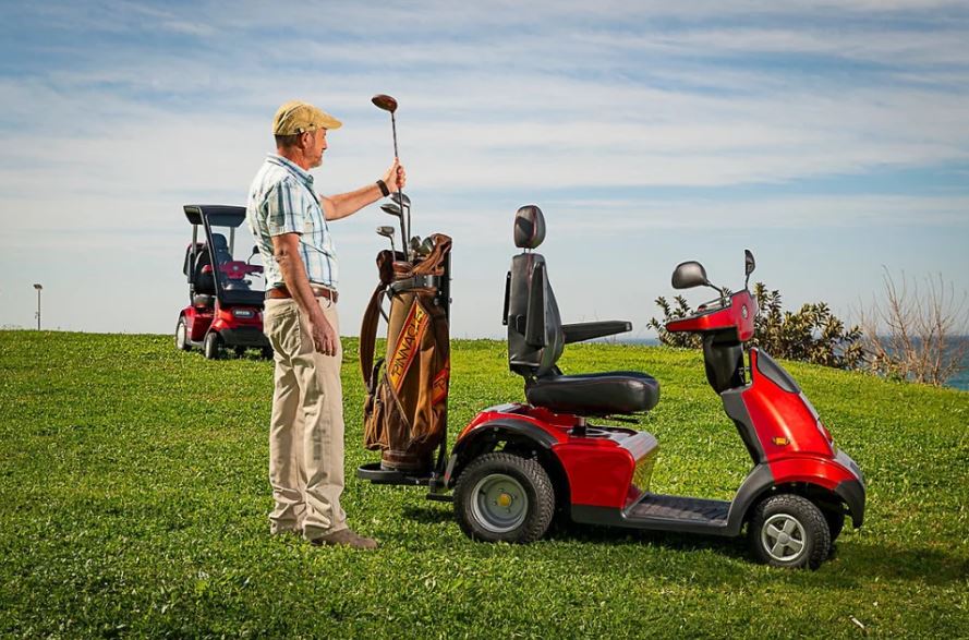 Afikim Afiscooter S4 HD All-Terrain Bariatric Mobility Scooter