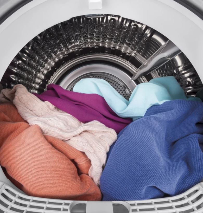 GE® ENERGY STAR® 24" 4.1 Cu.Ft. Front Load Ventless Condenser Electric Dryer with Stainless Steel Basket