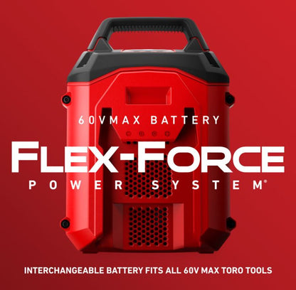 Toro 60V MAX* 21 in. (53 cm) Power Clear® e21 Single-Stage Snow Blower - (2) 6.0Ah Batteries Included