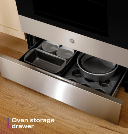 GE Profile™ ENERGY STAR® 30" Smart Slide-In Induction and Convection Range with No Preheat Air Fry and EasyWash™ Oven Tray