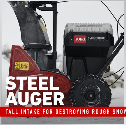 Toro 60V MAX* 24 in. (61 cm) SnowMaster® Single-Stage Snow Blower - (1) 10.0Ah & (1) 5.0Ah Batteries Included
