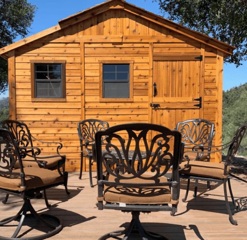 Cedar Sunshed Garden Shed | 12×12