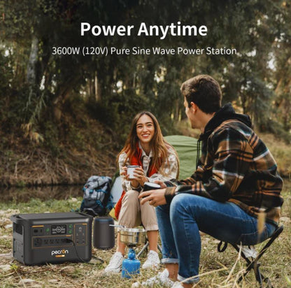 PECRON F3000LFP Portable Power Station 3600W 3072Wh