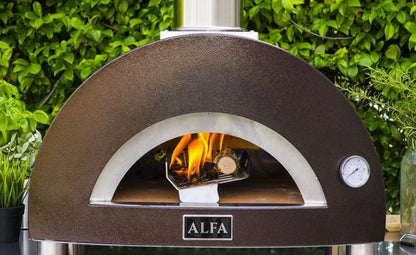 Alfa Forni Nano FXNANO-L-RAM Portable Commercial Grade Wood-Fired Outdoor Pizza Oven