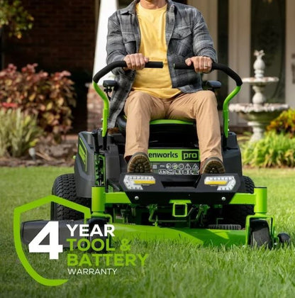 Greenworks Pro Crossover Zero Turn 42-in Lithium Ion Electric Riding Lawn Mower
