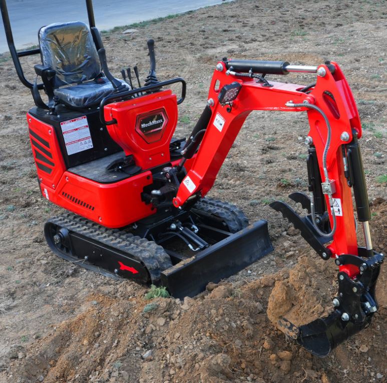 Mini Compact Excavator H-O-N-D-A GX390 Engine, 65.7" Max. Digging Depth, 1Ton, 2280 LBS Operating Weight