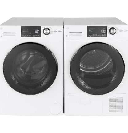 GE® ENERGY STAR® 24" 4.1 Cu.Ft. Front Load Ventless Condenser Electric Dryer with Stainless Steel Basket