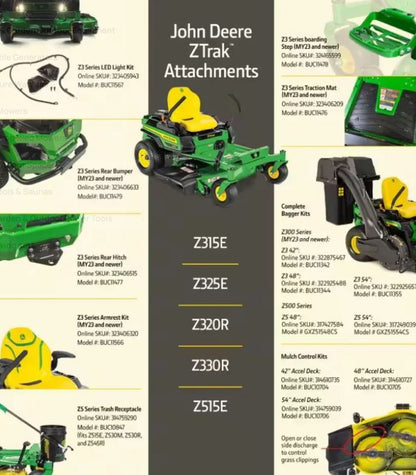 John Deere Z325E 48 In. 24 HP Gas Dual Hydrostatic Zero-Turn Riding Mower