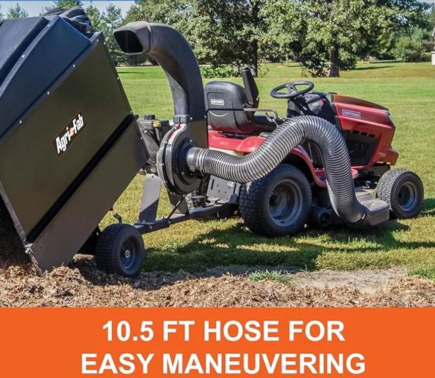 Agri-Fab 32 cu. ft. Hard Top Mow-N-Vac