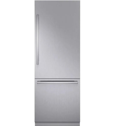 Benchmark® 16.5 Cu. Ft. 30'' Wide Built-in Bottom Freezer Refrigerator with Softclose® Flat Hinge