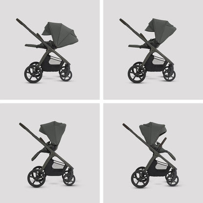 Silver Cross Travel System 360 Spin Luxury Carrycot Bundle