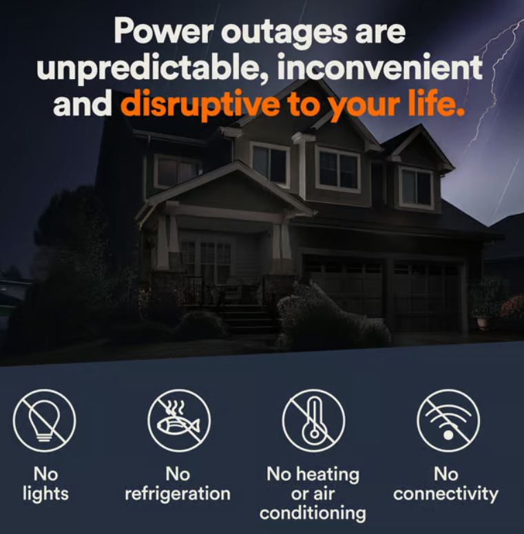 Generac Guardian 14kW Home Generator, Transfer Switch & WiFi Monitoring, Guardian Series