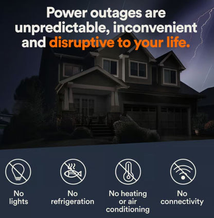 Generac Guardian 14kW Home Generator, Transfer Switch & WiFi Monitoring, Guardian Series