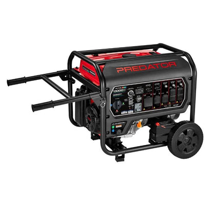 PREDATOR 13,000 Watt Tri-Fuel Portable Generator with Remote Start and CO SECURE Technology, 49-State Compliant
