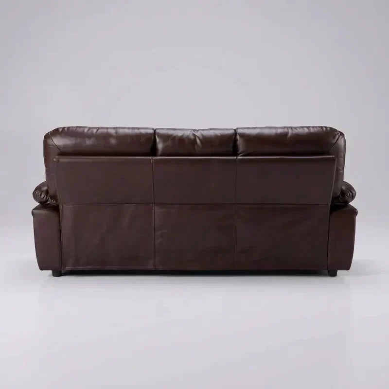 Verona Brown Leather 3+2 Seater Sofa Set Collection