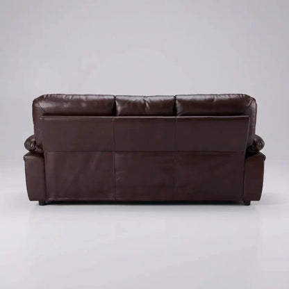 Verona Brown Leather 3+2 Seater Sofa Set Collection
