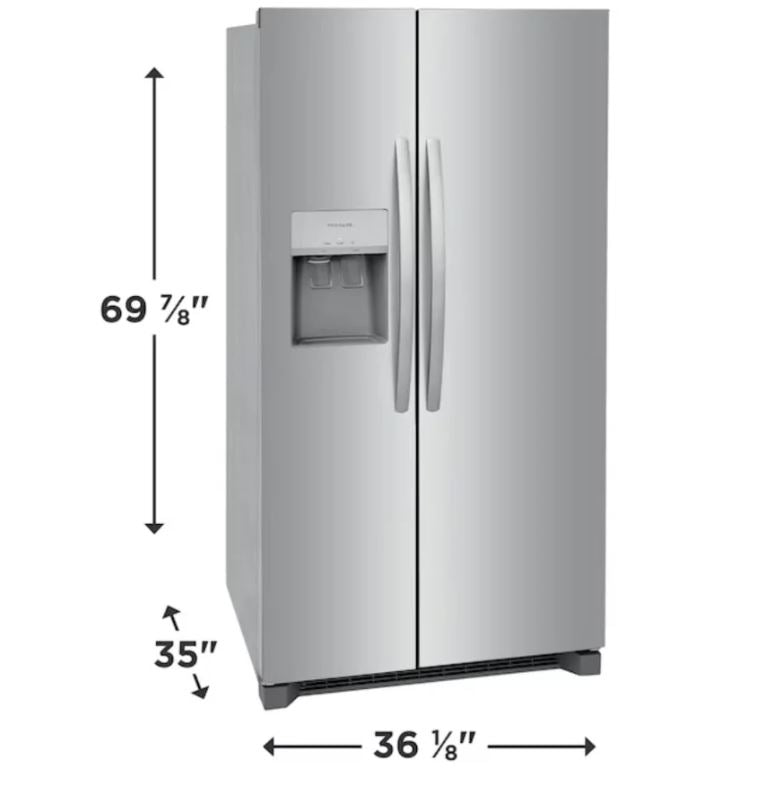 Frigidaire 36-Inch Side-by-Side Refrigerator