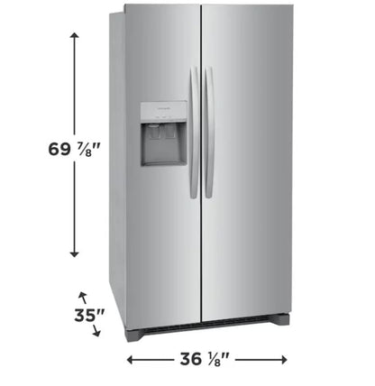 Frigidaire 36-Inch Side-by-Side Refrigerator