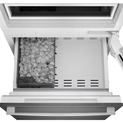 Benchmark® 16.5 Cu. Ft. 30'' Wide Built-in Bottom Freezer Refrigerator with Softclose® Flat Hinge