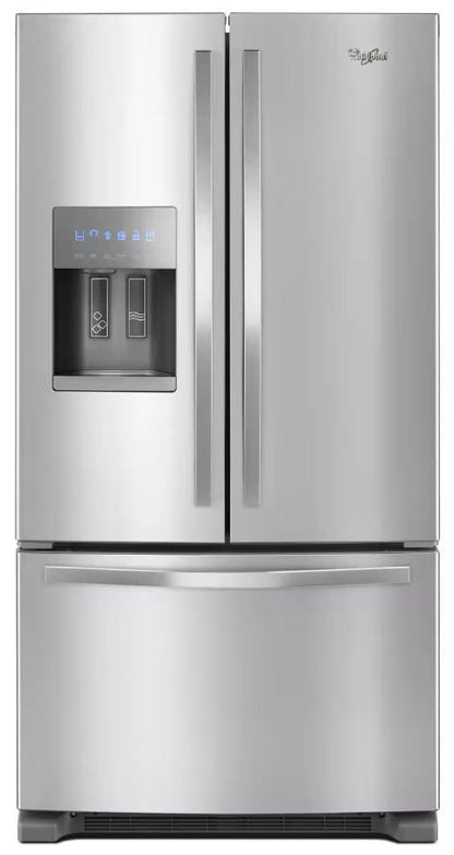 Whirlpool 36-inch Wide French Door Refrigerator - 25 cu. ft.