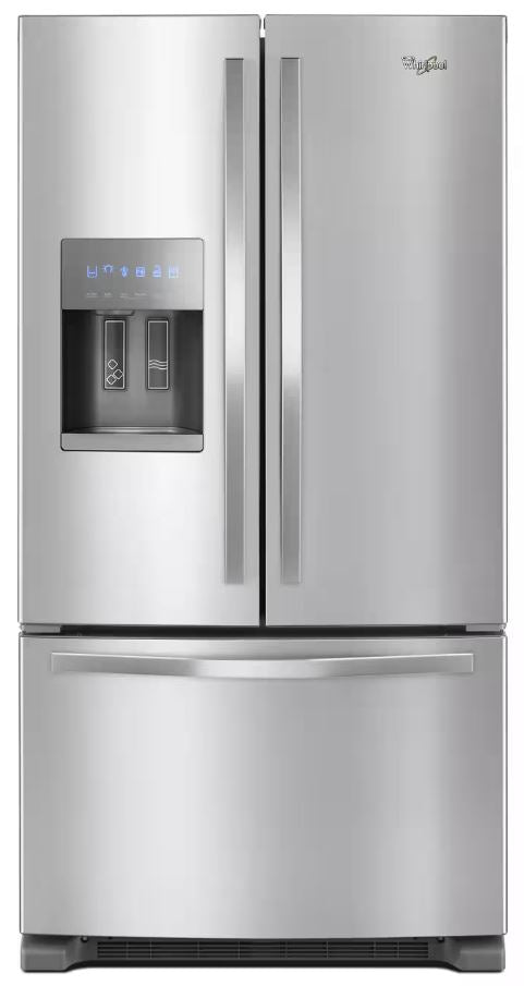 Whirlpool 36-inch Wide French Door Refrigerator - 25 cu. ft.
